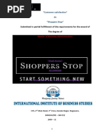 Download Shoppers Stop Project Report by vivek sinha SN55738240 doc pdf