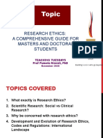 A Comprehensive Guide To Research Ethics For Postgraduate Students - Msweli - 09november 2020