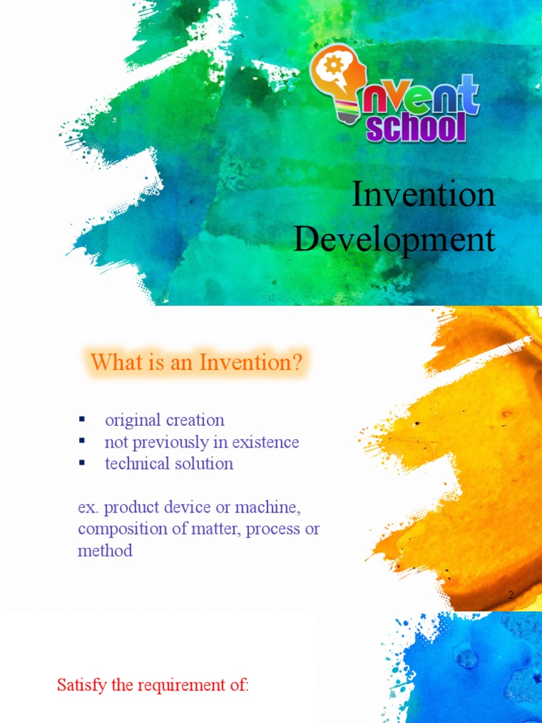 Topic 2 - Invention Development | PDF | Invention | Intellectual Works