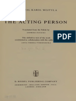 Karol J. Wojtyla, John Paul II - Acting Person-D. Reidel (1979)