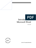 Introducción A Microsoft Word XP