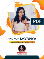 Lavanya Lavanya: Anchor Anchor