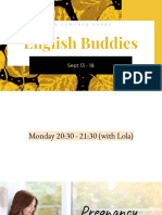 English Buddies - WEEK 2