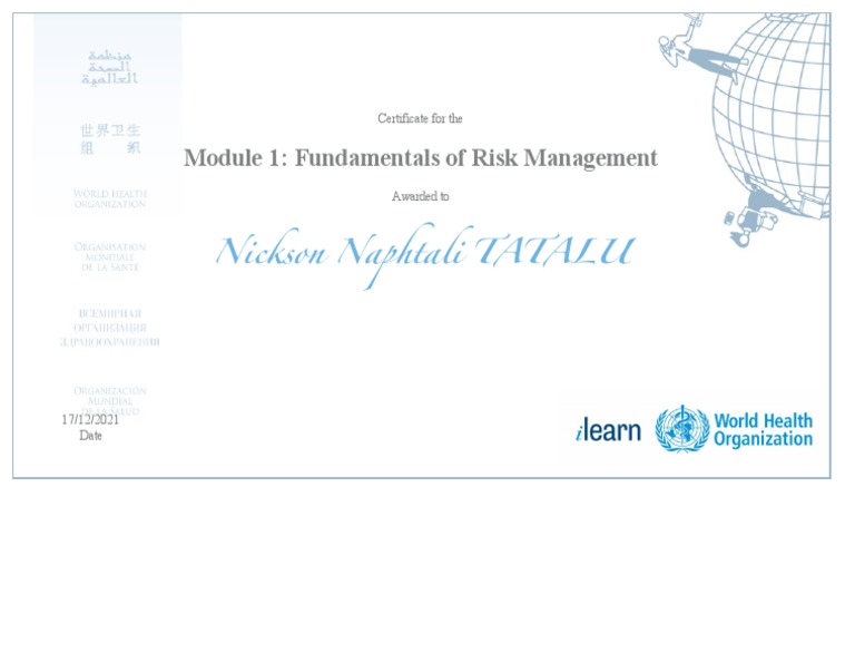 Fundamentals of Risk Management | PDF