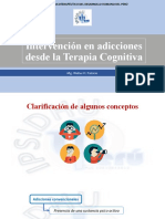 Intervención en Adicciones Desde La Terapia Cognitiva