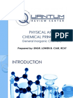 General Inorganic Chemistry Presentation For BSU Compre Handout 2