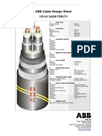 ABB Cable Design Sheet: 123 KV 3x630 FXBLTV