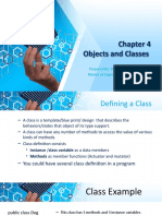 Objects and Classes: Prepared By: Daniel Tesfay (Lecturer) Master of Engineer in ICT Convergence