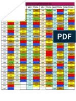 Calendario Raccolta 2022 Carini 1 Semestre