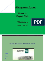 Lybrary Management System