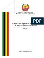 Compila Compilaçã Ção Legislativa Sobre Ci o Legislativa Sobre Ciê Ência Ncia e Tecnologia de Mo e Tecnologia de Moç Çambique