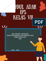 Modul Ajar IPS Kelas Vii: SMP Negeri 1 Mempura Dinas Pendidikan Dan Kebudayaan Kabupaten Siak 2021
