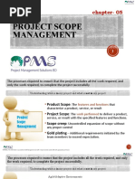 PMBOK Chapter 5 Project Scope Management