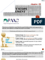 PMBOK Chapter 5 Project Scope Management