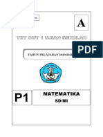Soal Try Out 1 Matematika 20202021