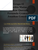 La Vocacion Profesional Grupo 2. Logica Juridica