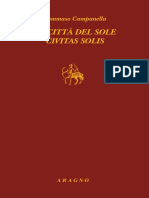 (Biblioteca Aragno) Tommaso Campanella, Tonino Tornitore (Editor) - La Città Del Sole-Civitas Solis-Aragno (2008)