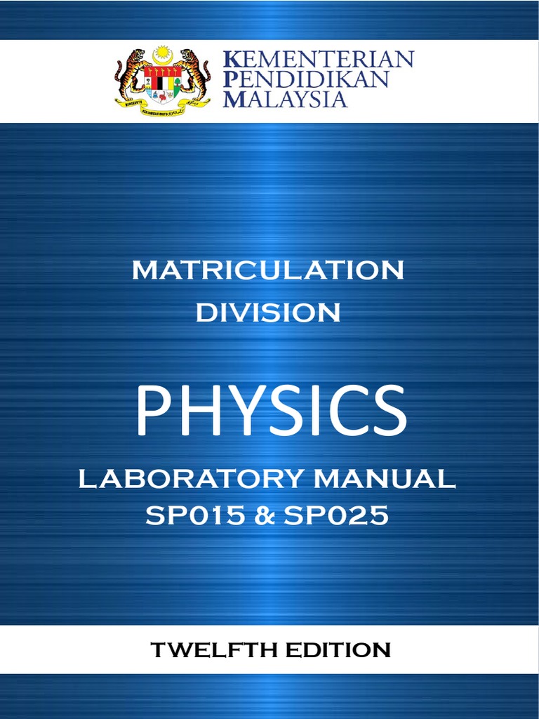 Lab Manual Sp015 Sp025 Download Free PDF Significant Figures Experiment
