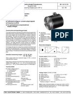 02 / 98 Model ID 580 Measuring Ranges Up To 105° ) : ID 10218 DE Inductive Angle Transducers