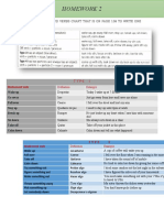 Homework 2: Use The Multi-Word Verbs Chart That Is On Page 138 To Write One Example Each