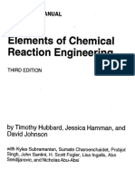 Elements of Chemical Reaction Engineering - Solutions Manual (PDFDrive)