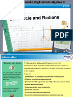 Unit Circle and Radians