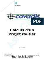 Formation Covadis Cours Projet Routier