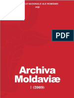 Archiva Moldaviae I-2009