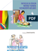 Protocolos de Atencion Materna y Neonatal Culturalmente Adecuados