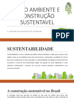 A Construção Sustentável No Brasil