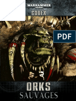 Codex Orks Sauvages