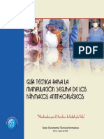 022 Guia Tecnica para La Manipulacion de Farmacos Antineoplasicos