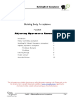 Building Body Acceptance - 06 - Adjusting Appearance Assumptions