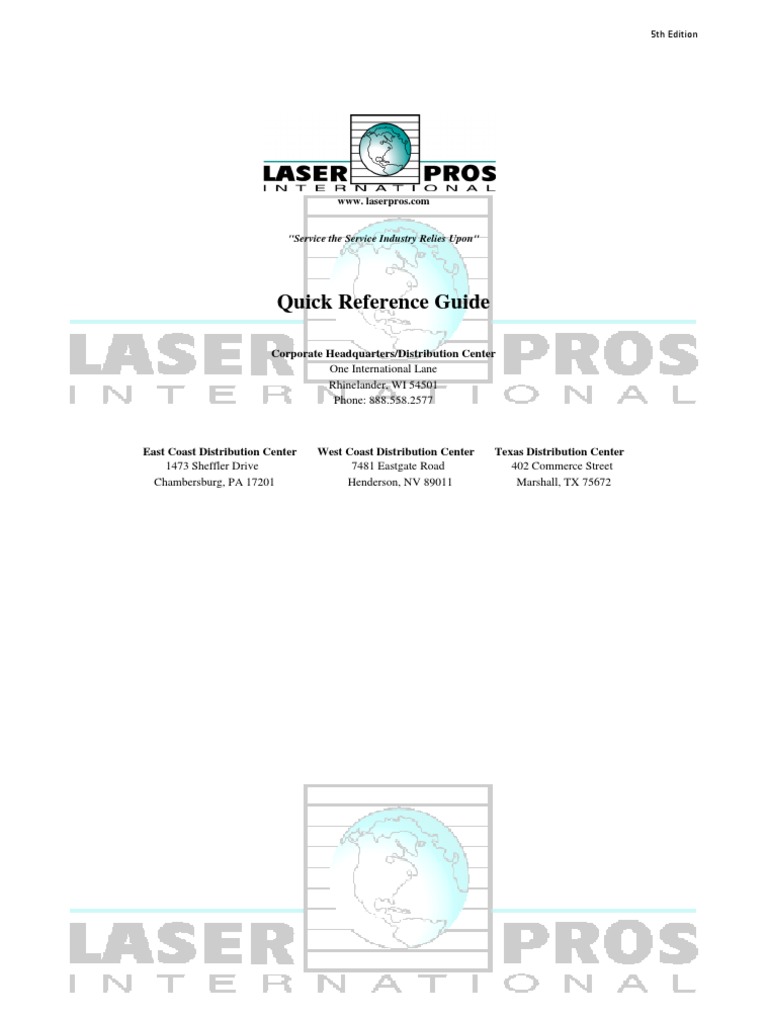 HP Printer Parts Quick Reference Guide | PDF | Printing | Equipment