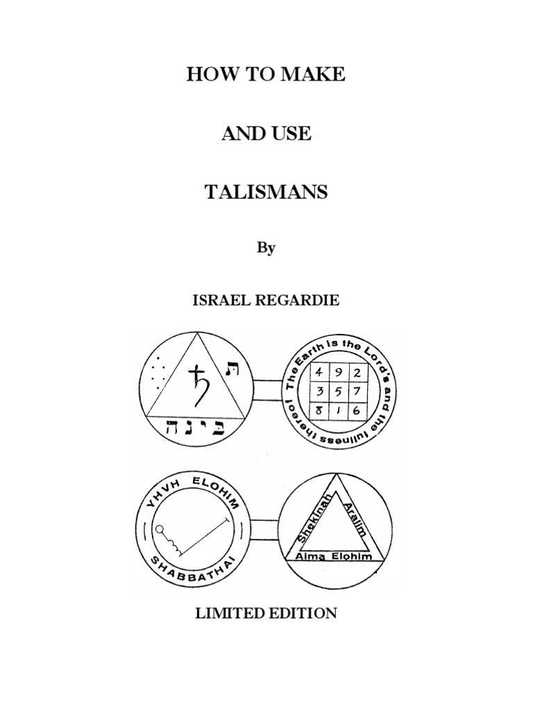 Creating and Using Talismans Guide | PDF