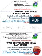 Certificados Expo-Feria de Veetales - 102437