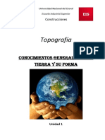 Apuntes Topografía 1 - 2021 - Unidad 1-Conocimientos Generales de La Tierra y Su Forma