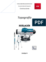 Apuntes Topografía 1 - Unidad 4 - Nivelación - EIS 2021