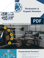 Group 3 - Mechanistic - Organic - Structure