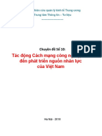 Chuyên Đề Số Tác Động Cách Mạng Công Nghiệp 4.0 Đến Phát Triển Nguồn Nhân Lực Của Việt Nam