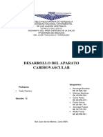 DESARROLLO DEL APARATO CARDIOVASCULAR grupo 5