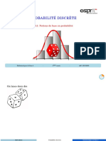 AA1 Notions de Base en Probabilité