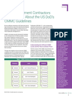 What Government Contractors Should Know About the US DoDs CMMC Guidelines 0821