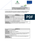 BOLETIN EMPLEO Semana 7 Al 13 de Febrero