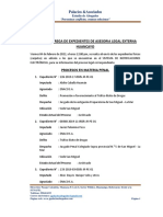 Acta de Entrega de Expedientes