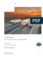 Transport: Road & Rail Transport and Affreightment GMP+ B 4