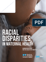 BCBSA HOA Maternal Health Dispairities