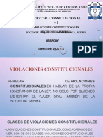 Derecho Constitucional - I: Universidad Tecnologica de Los Andes