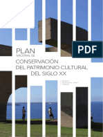 Plan Nacional de Conservación de Patrimonio Cultural Del SXX