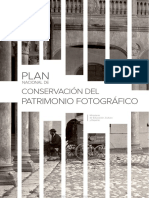 Plan Nacional de Conservación del Patrimonio Fotográfico